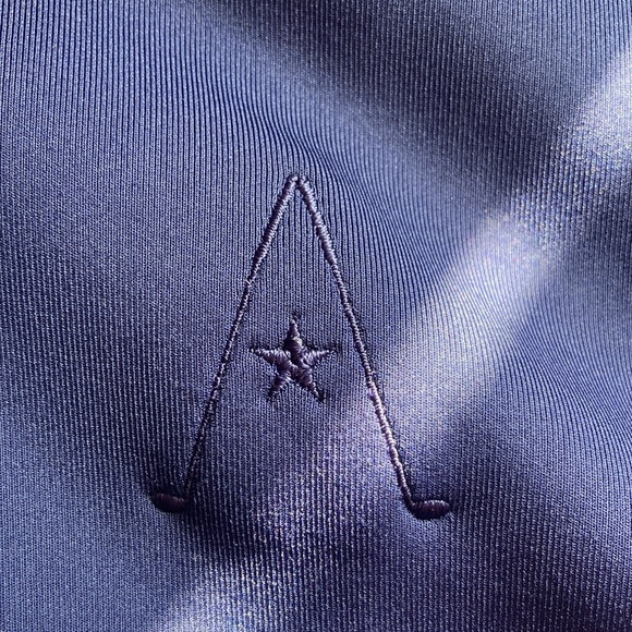 EUC Mens a Donald Ross Large Navy Blue Golf 1/4 Zip Pullover - Picture 4 of 10